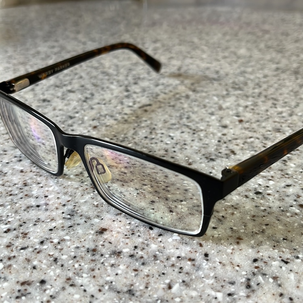 Warby Parker glass frame
